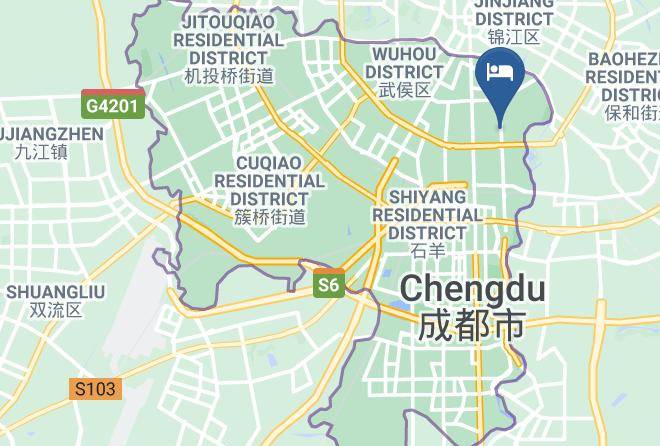 Chengdu - Lilac Flower Theme Hotel Maps