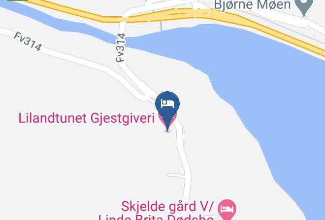 Voss - Lilandtunet Gjestgiveri Maps