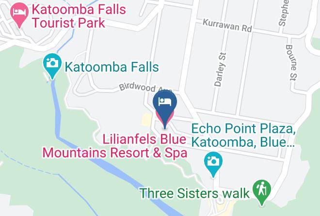 Blue Mountains - Lilianfels Blue Mountains Resort & Spa Maps