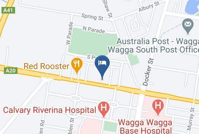 Wagga Wagga - Lilier Lodge Maps