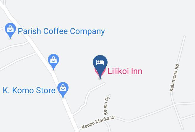 Hawaii - Lilikoi Inn Maps