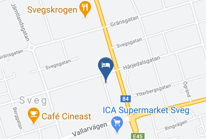Harjedalen - Lilla Hotellet I Sveg Maps