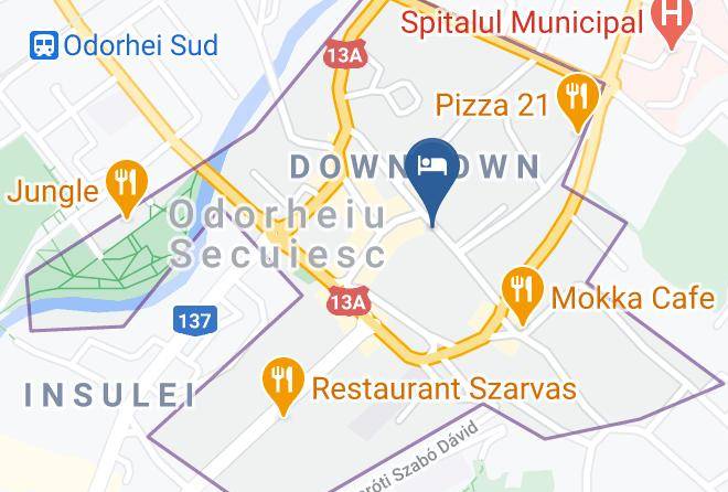 Odorheiu Secuiesc - Lilla Panzio Maps