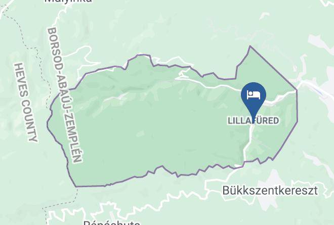 Miskolc - Lillaberek Vendeghaz Maps
