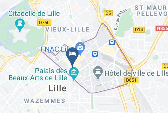 Lille Avenue Map