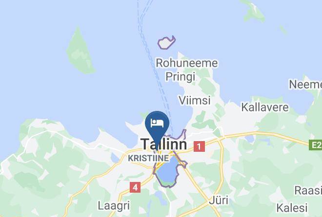 Tallinn - Lillekula Hotel Maps