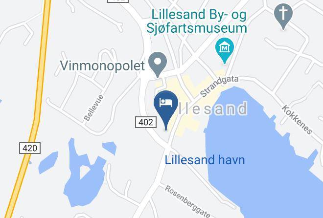 Lillesand - Lillesand Hotel Norway Maps
