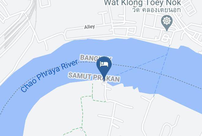 Amphoe Phra Pradaeng - Lilliput Riverside Bangkachao Maps