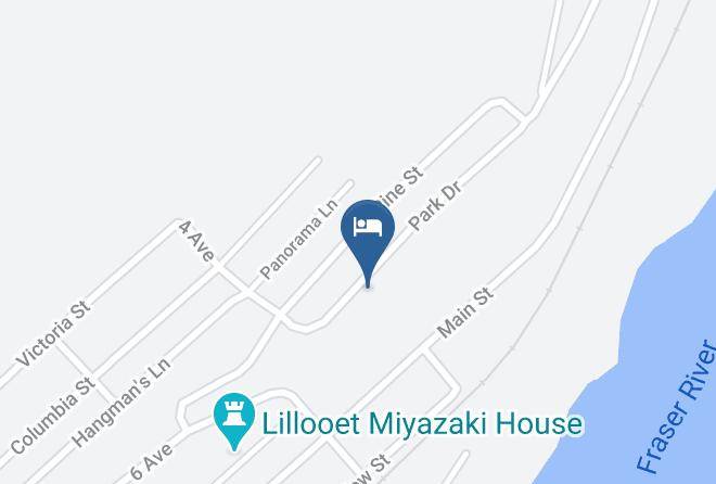 Squamish Lillooet - Lillooet Sturgeon Lodge B&b Maps