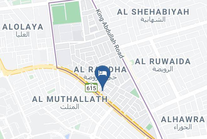 Ahsa - Lily Hofuf Hotel Suite Maps