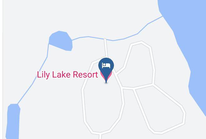 Lily Lake Resort Map - Alberta - Division 11