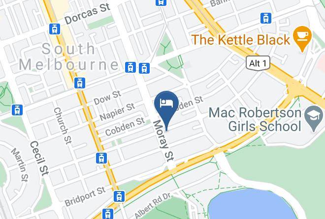 Port Phillip - Lily Sands Inn Maps