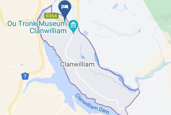 Westst - Lilybet Self Catering Maps