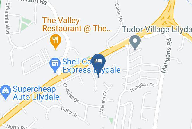 The Oaks Lilydale Map