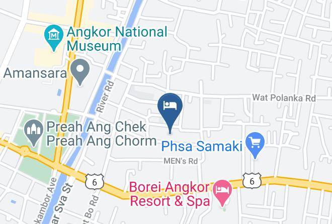 Lilys Angkor Home Karte - Siem Reap - Siem Reab Town