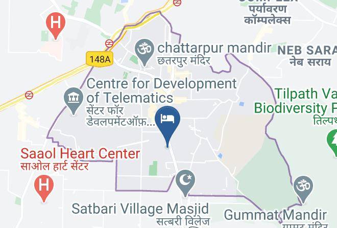 New Delhi - Lilywhite Hotel Maps