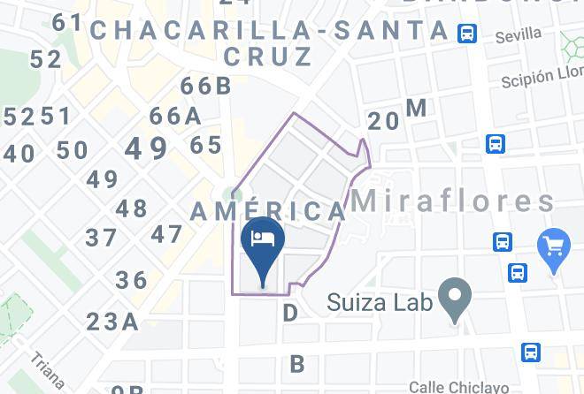 Lima 18 Boutique Map