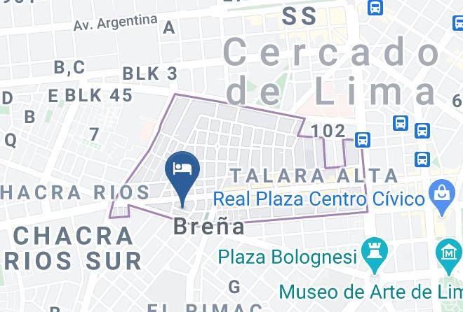 Brena - Lima Hospedaje & Eventos Maps