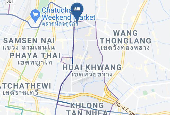 Huai Khwang - Limacoco Resort Maps