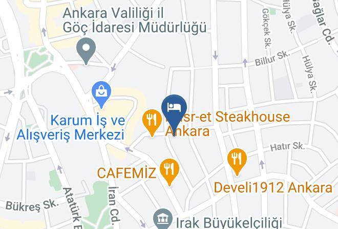 Limak Ambassadore Hotel Ankara Map - Ankara - Cankaya