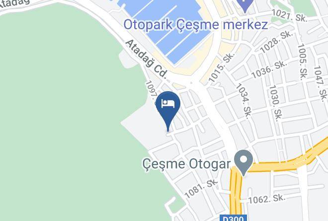 Cesme - Liman Otel Cesme Maps