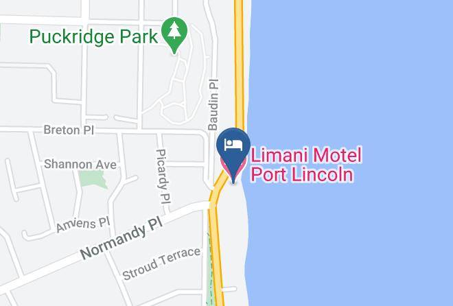 Port Lincoln - Limani Motel Port Lincoln Maps