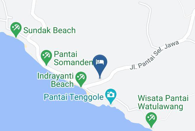 Gunung Kidul Regency - Limasan Mbah Darmo Maps