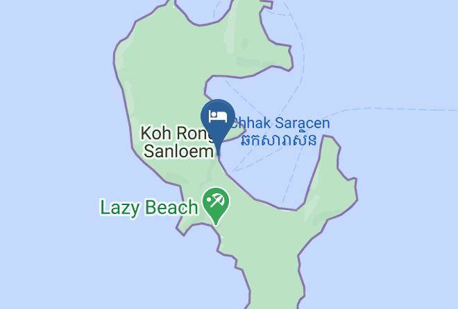Preah Sihaknuk Town - Lime Beach Bungalows Maps