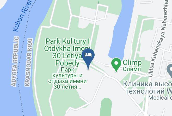 Krasnodar - Lime Green Hotel Maps