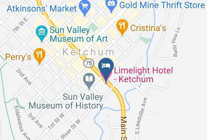 Blaine - Limelight Hotel Ketchum Maps