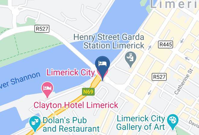 Limerick - Limerick City Hotel Maps