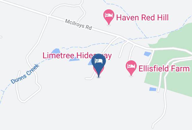 Mornington Peninsula - Limetree Hideaway Maps