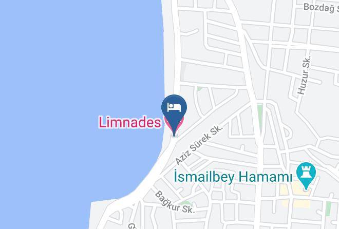 Iznik - Limnades Hotel Maps