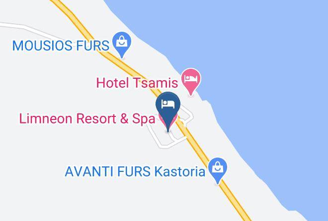 Kastoria - Limneon Resort & Spa Maps
