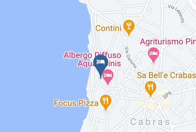 Oristano - Limolo B&b Maps