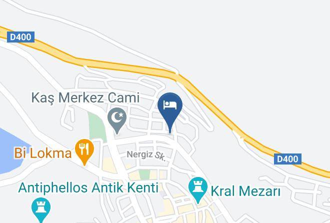 Kas - Limon Pansiyon Maps