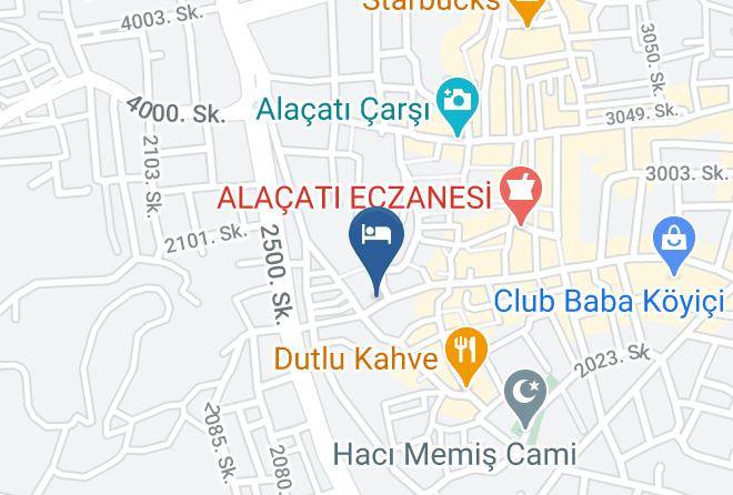 Cesme - 5 Tas Hotel Maps