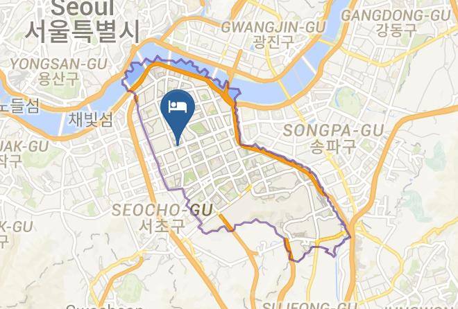 Gangnamgu - Lin Hotel Maps