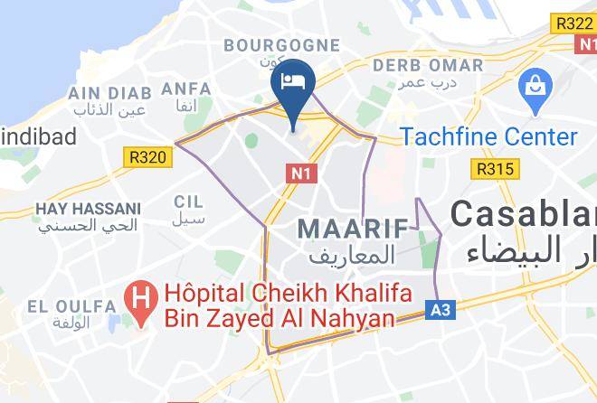 Casablanca - Lina Maarif Studio Maps