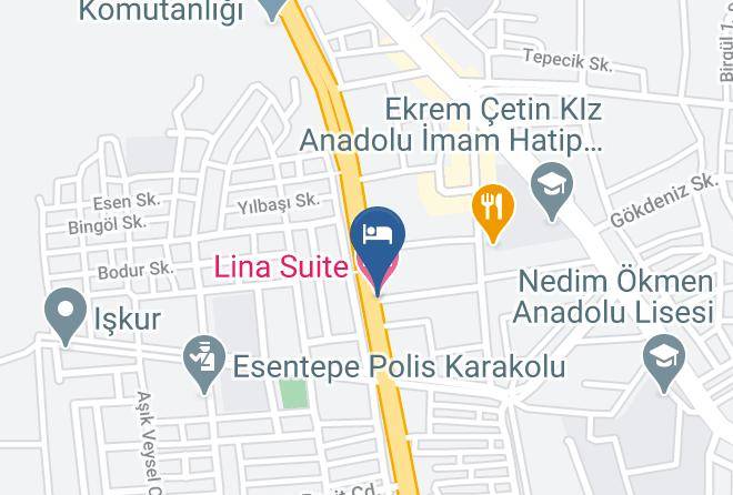 Lina Suite Hotel Map