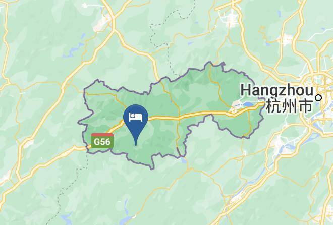 Linan Tuankouzhongan Radon Hotspring Map
