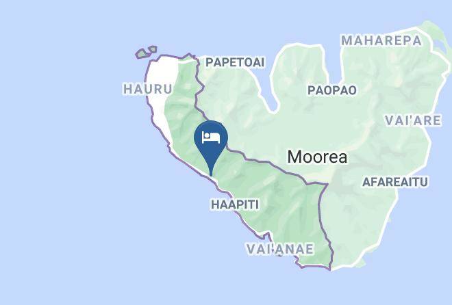 Mo Ore A Maiao - Linareva Moorea Beach Resort Maps