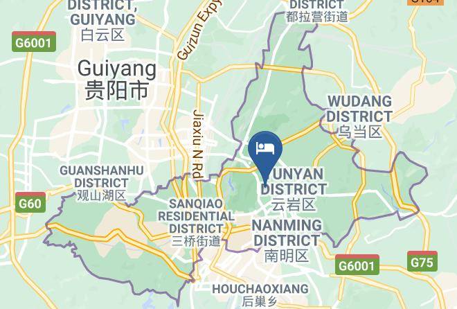 Guiyang - Lincheng Hotel Maps