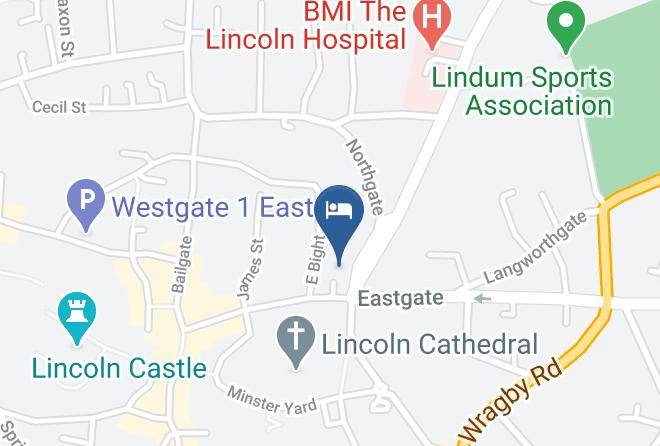 Lincs - Lincoln Hotel Maps