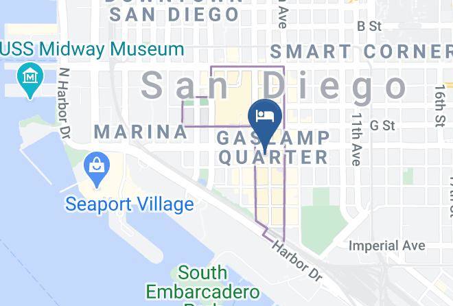 San Diego - Lincoln Hotel Maps