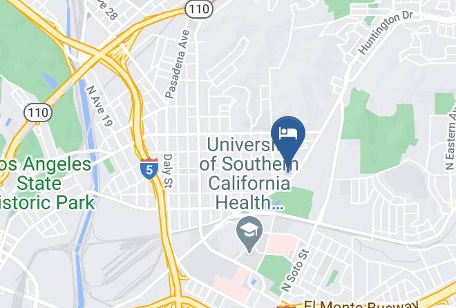 Los Angeles - Lincoln Park Motel Maps