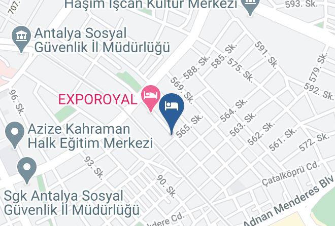 Muratpasa - Linda Expo Hotel Maps