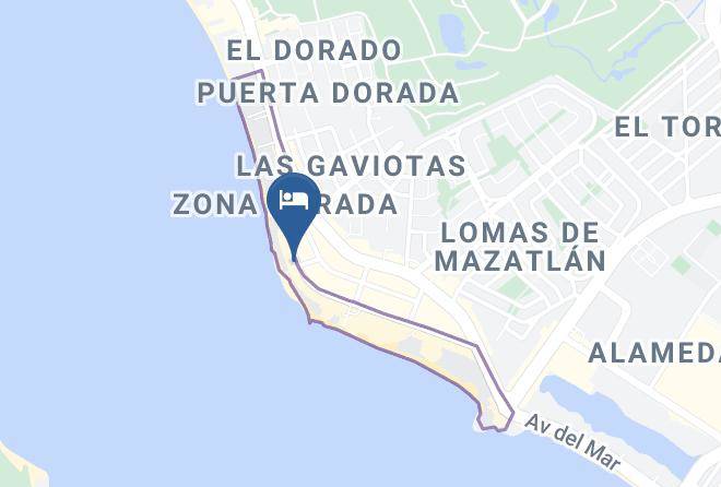 Mazatlan - Lindamar Suites Maps
