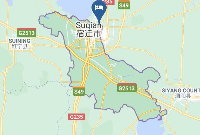 Suqian - Linden Centre Maps