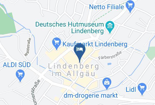 Lindau - Lindenberger Hof Hotel Restaurant Maps